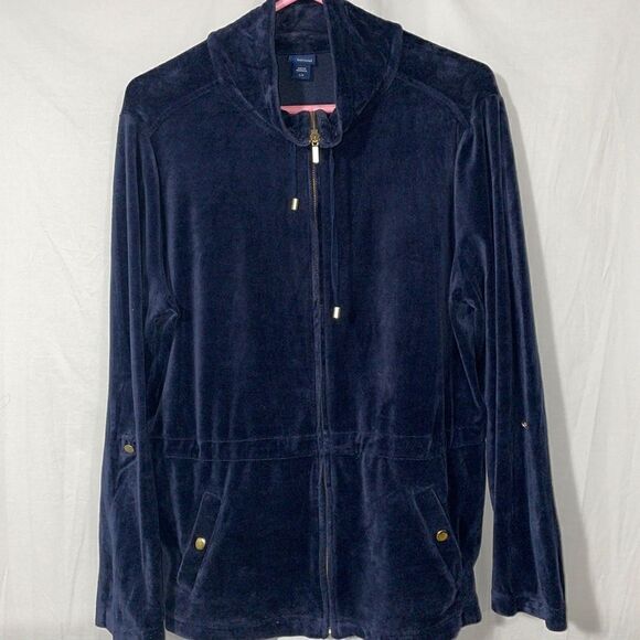 Basic editions velvet sweatshirt  - Picture 1 of 8